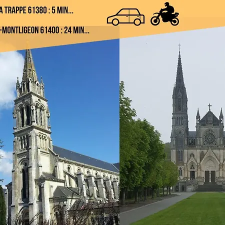 Centre Village La Trappe Proche Mortagne Au Perche -sanateflo - Apartmán