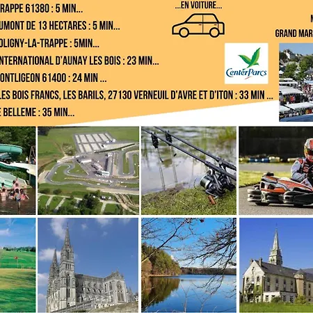 Centre Village La Trappe Proche Mortagne Au Perche -sanateflo - *