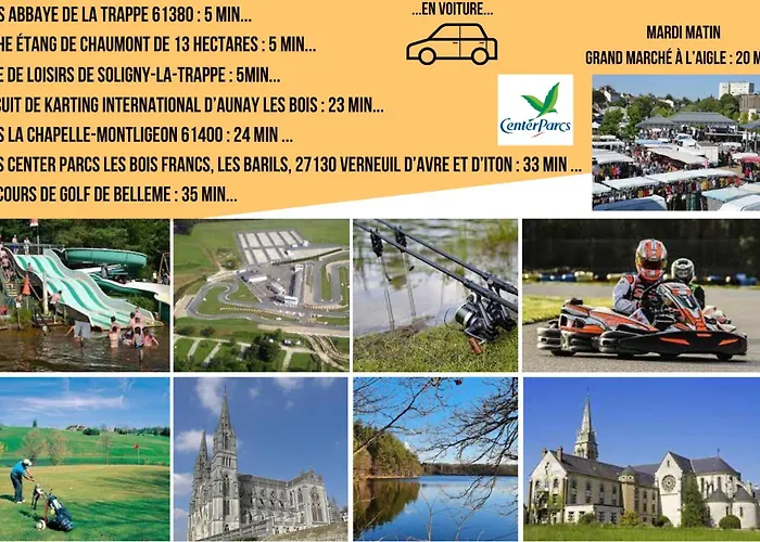 Centre Village La Trappe Proche Mortagne Au Perche -sanateflo - *